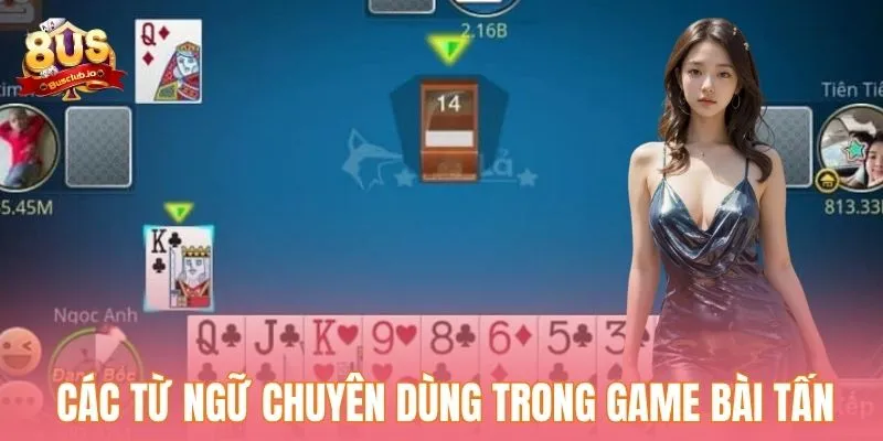 Cách Chơi Bài Tấn - Hướng Dẫn Cho Những Ai Mới Bắt Đầu Các từ ngữ chuyên dùng trong game bài Tấn
