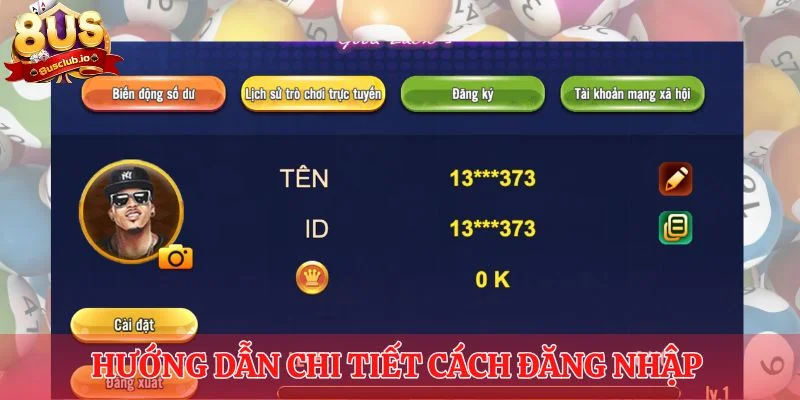 Hướng dẫn chi tiết cách đăng nhập