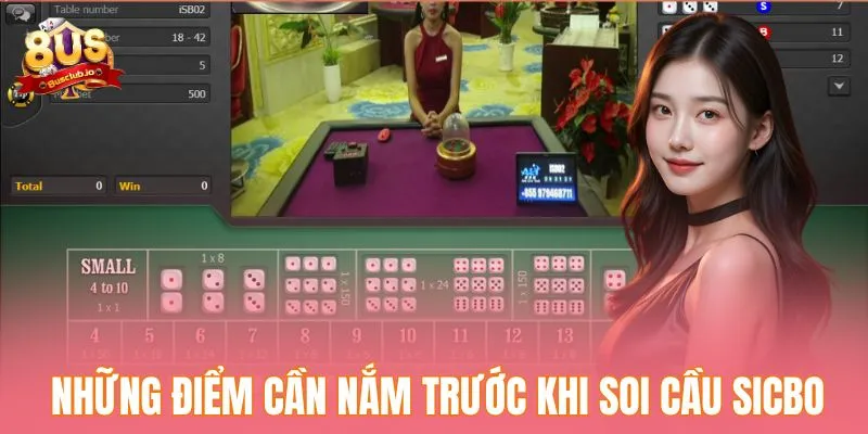 Soi Cầu Sicbo - Giải Mã Bí Mật Thắng Cược Từ Chuyên Gia Những điểm cần nắm trước khi soi cầu sicbo